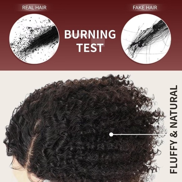 HUMAN HAIR 13x6 Deep Wave Lace Front Wigs Curly Bob 180% Density Glueless Wig 8” - Picture 11 of 16